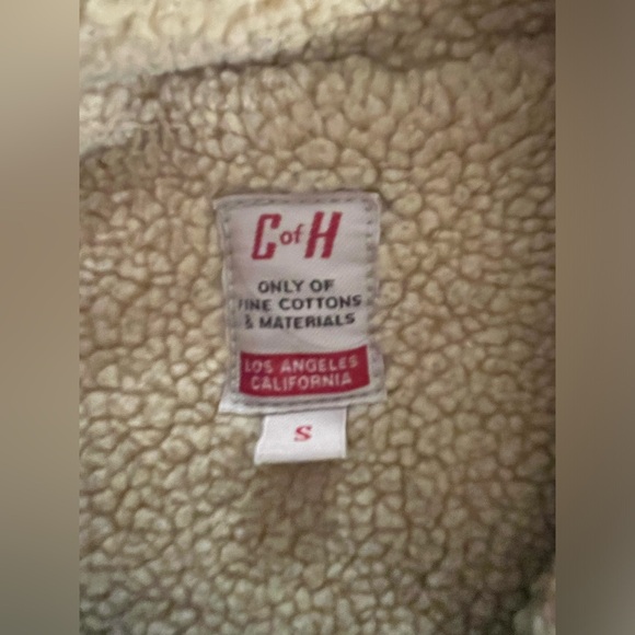 Citizens of Humanity rare Sherpa lined denim vest - Picture 3 of 3